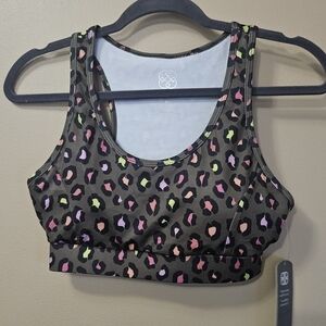 NWT Daisy Fuentes Fit Sports Bra Women's Size M